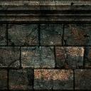 Dark even stone wall