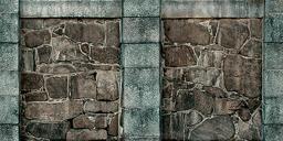Reinforced stone wall